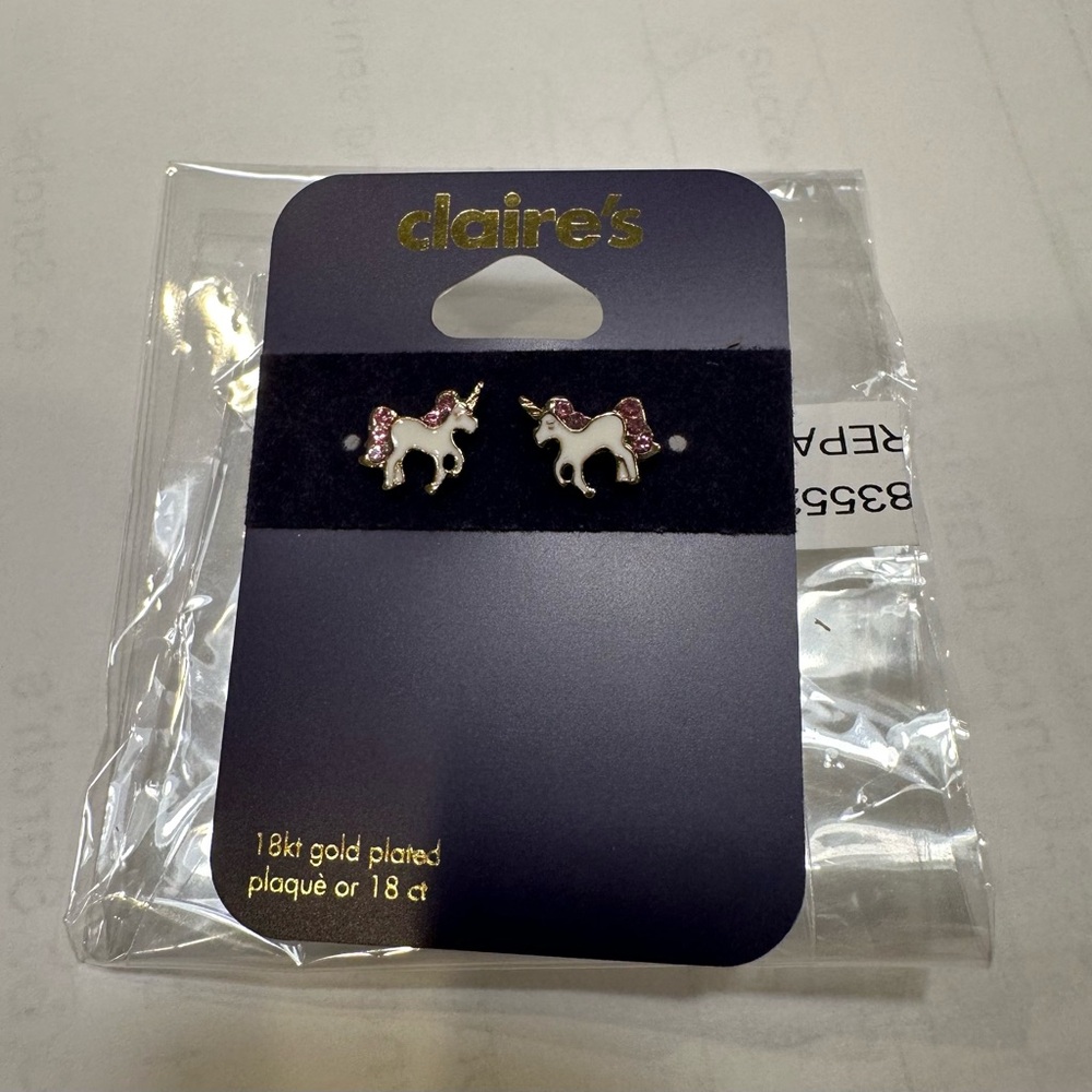 Unicorn Earrings NWT